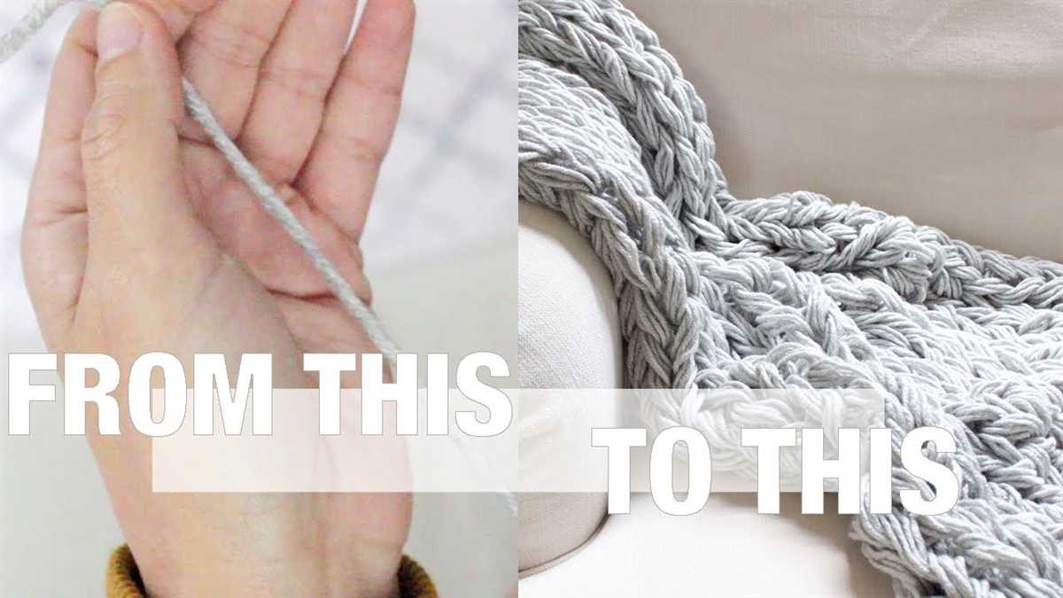 Knitting patterns using thick and thin yarn