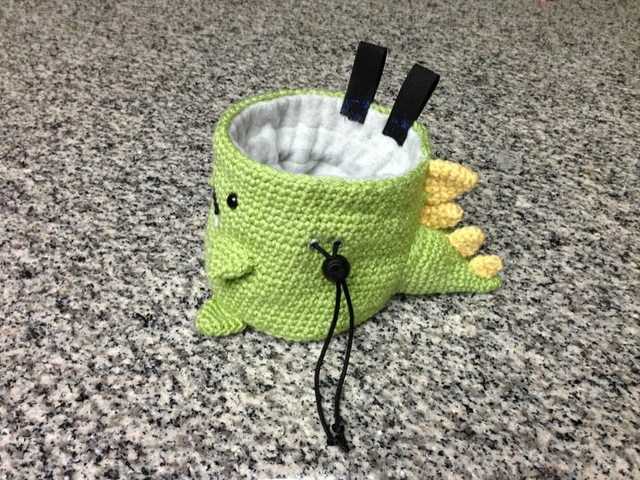 Knit chalk bag pattern