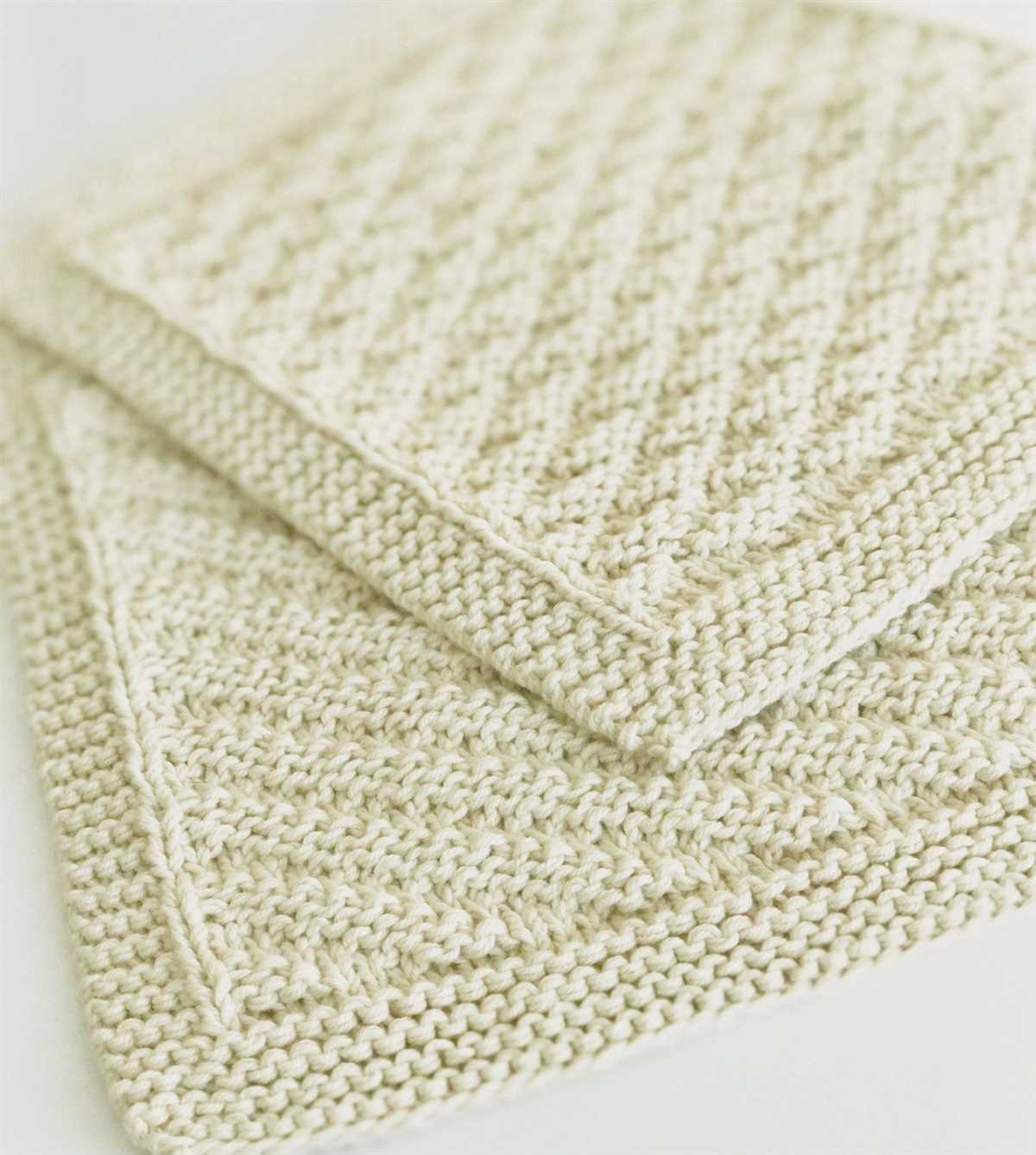 Towel knitting pattern