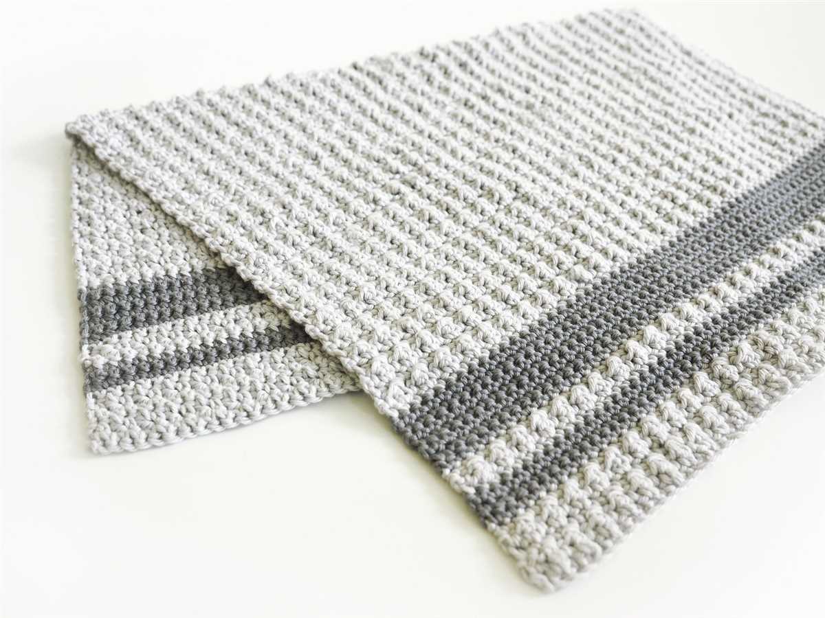 Towel knitting pattern
