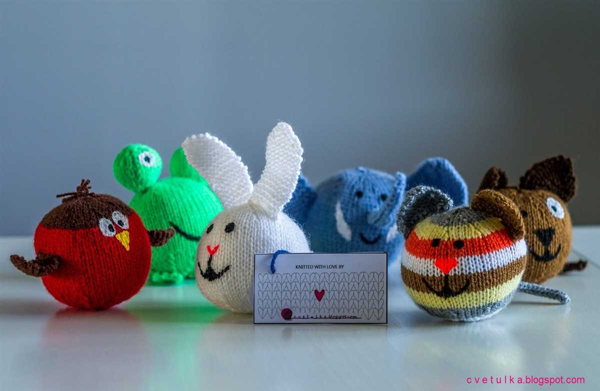 Toys to knit free patterns