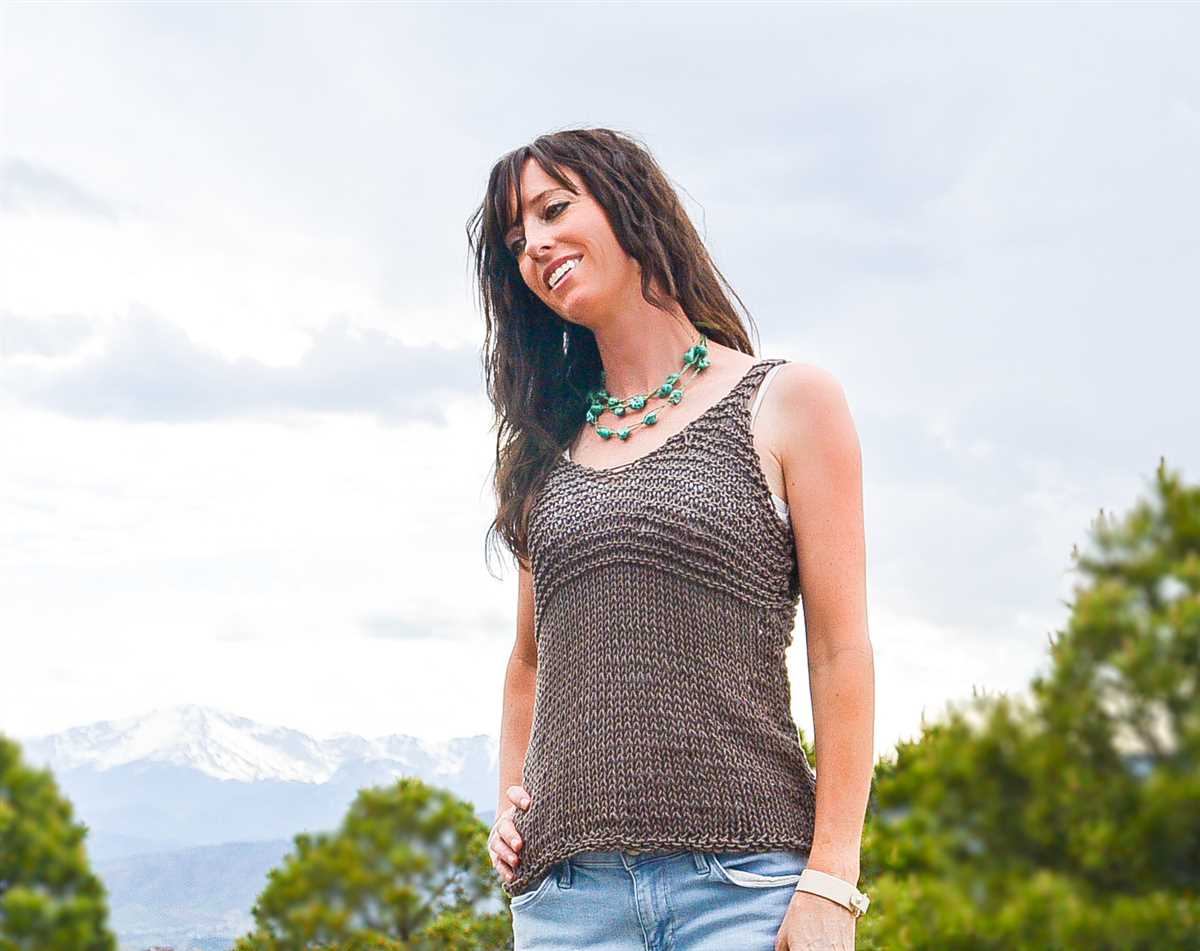 Free knitting patterns tops