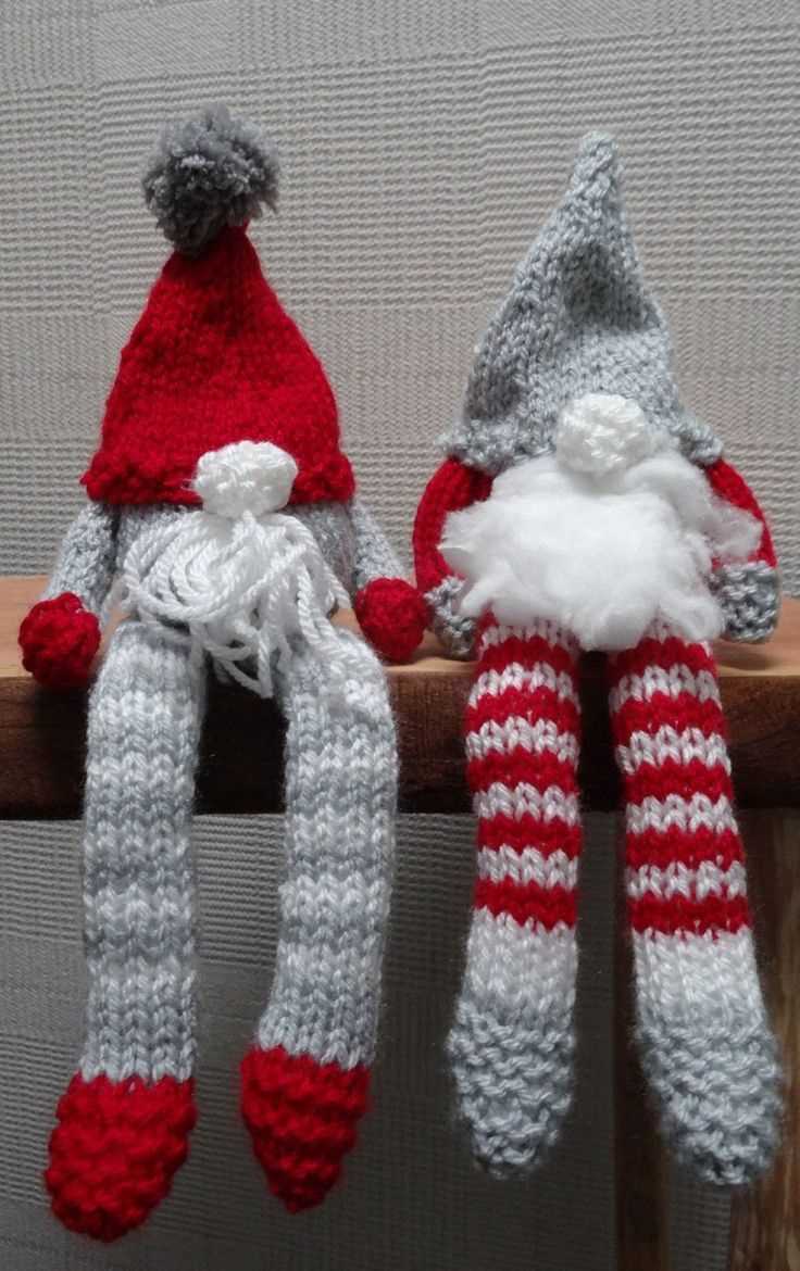 Christmas gnome knitting pattern