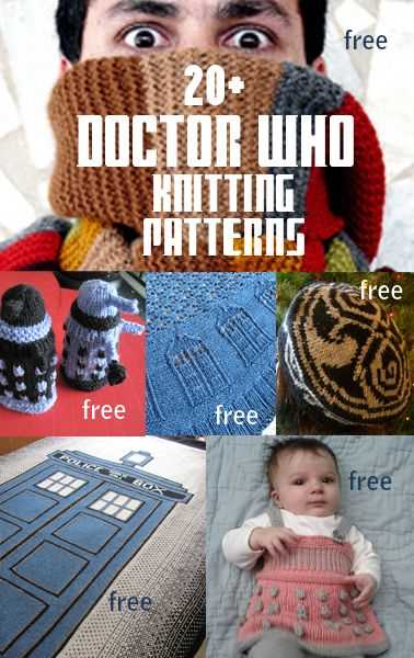Doctor who hat knitting pattern