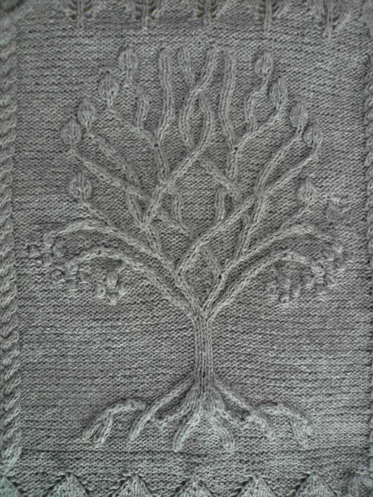 Tree knitting pattern free