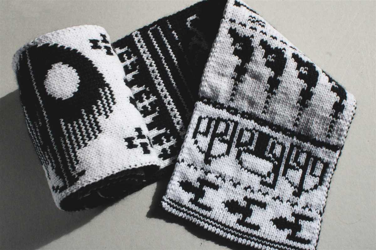 Star wars scarf knitting pattern