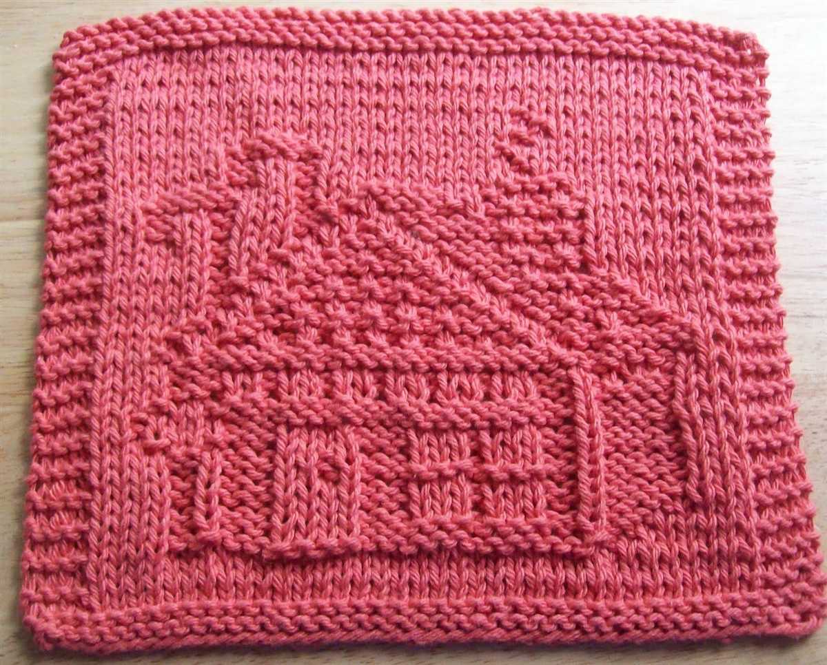 Knit picks dishcloth patterns
