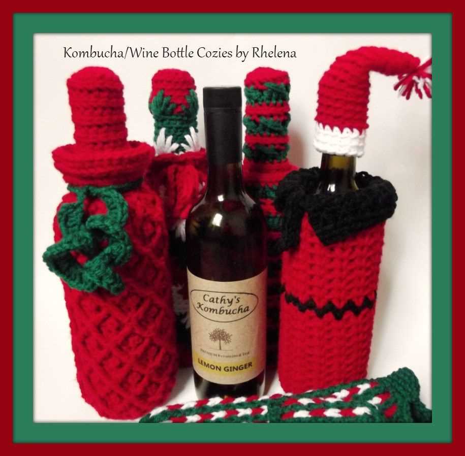 Knitted wine bottle toppers patterns