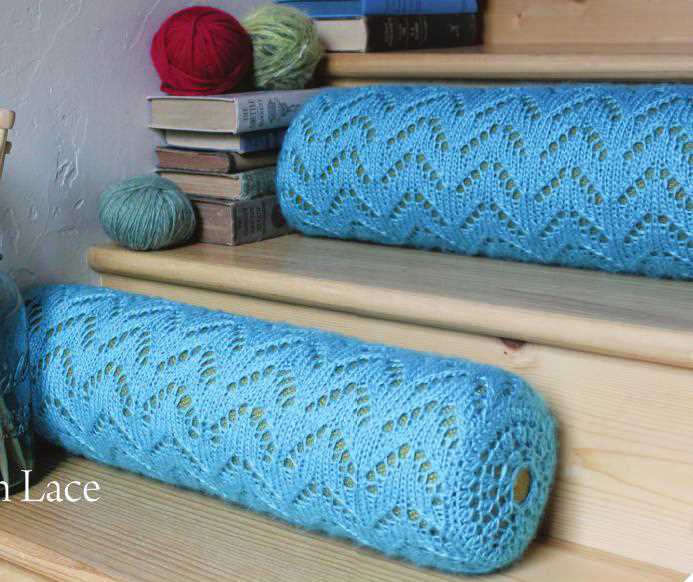 Bolster pillow knitting pattern