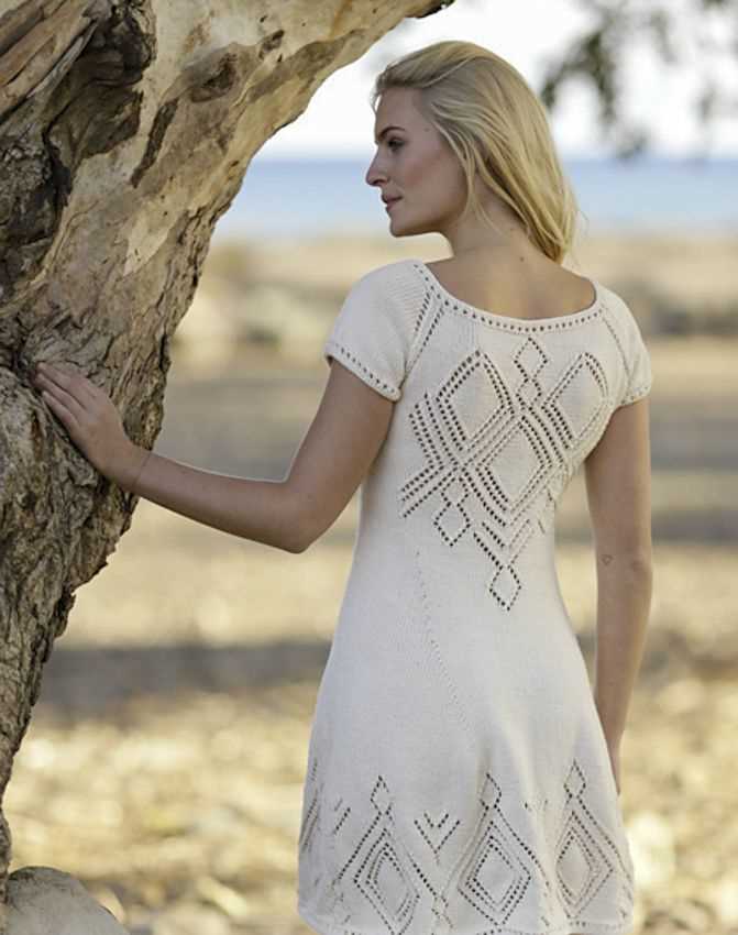 Beach dress knitting pattern