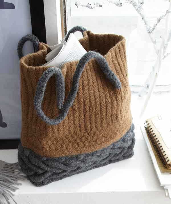Knit bag pattern free
