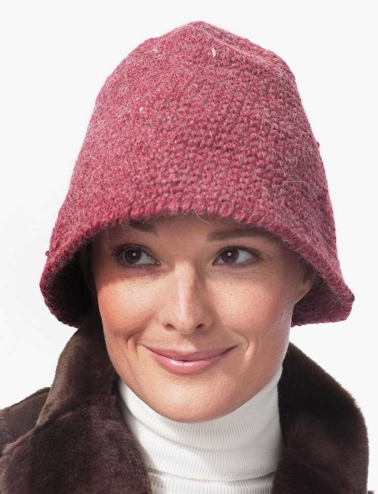 Free knitting pattern for a bucket hat