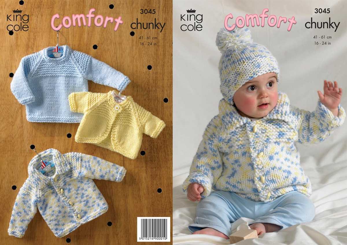 King cole knitting pattern 3703
