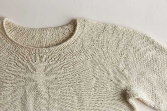 Easy first sweater knitting pattern