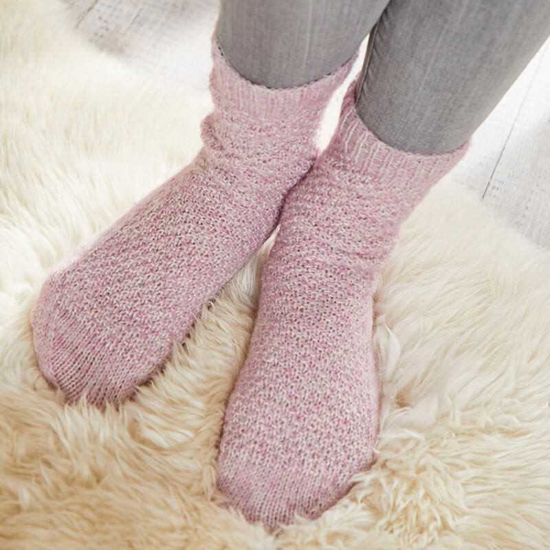Alpaca socks knitting pattern