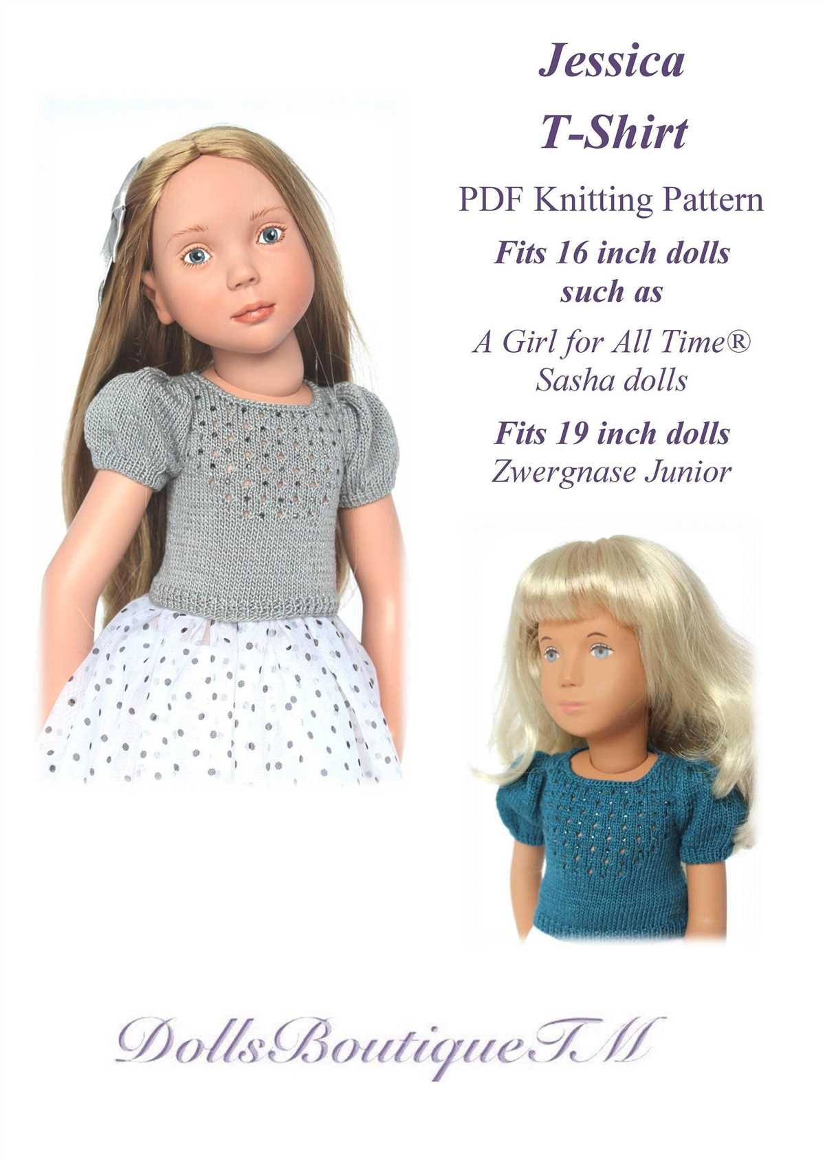 Knitting patterns for 18 inch dolls uk