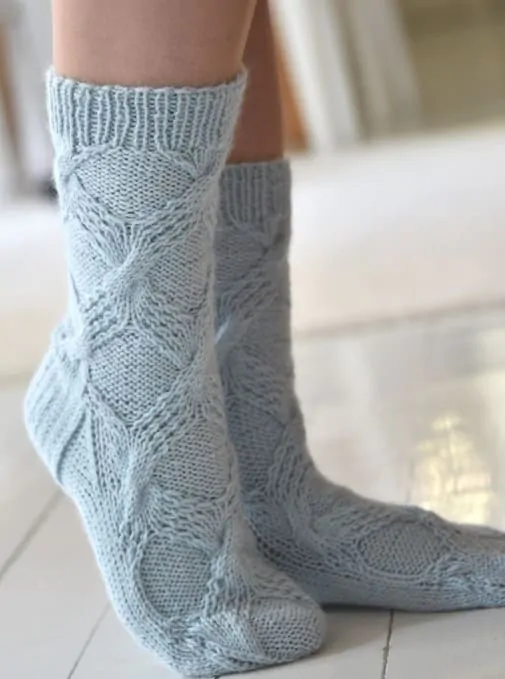 Knit boot socks pattern free