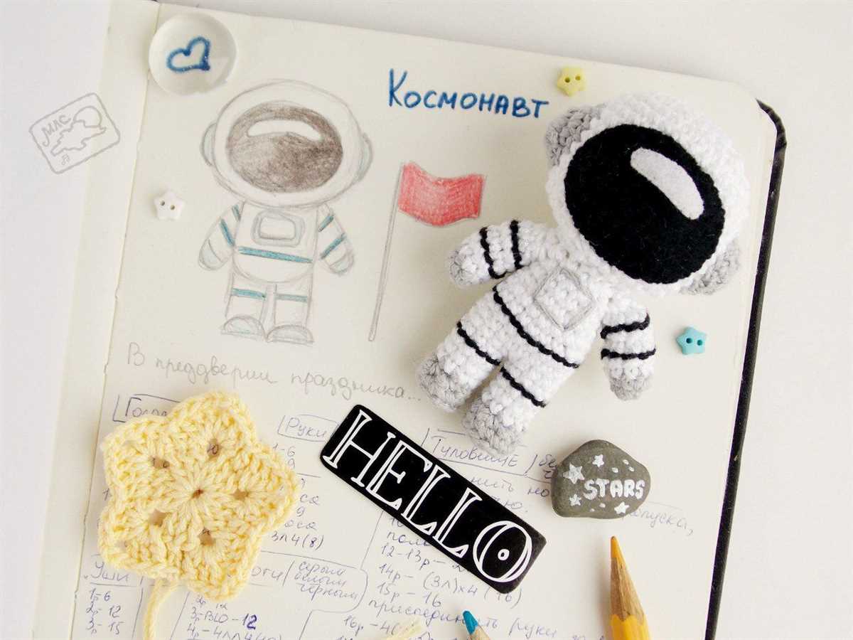 Astronaut knitting pattern