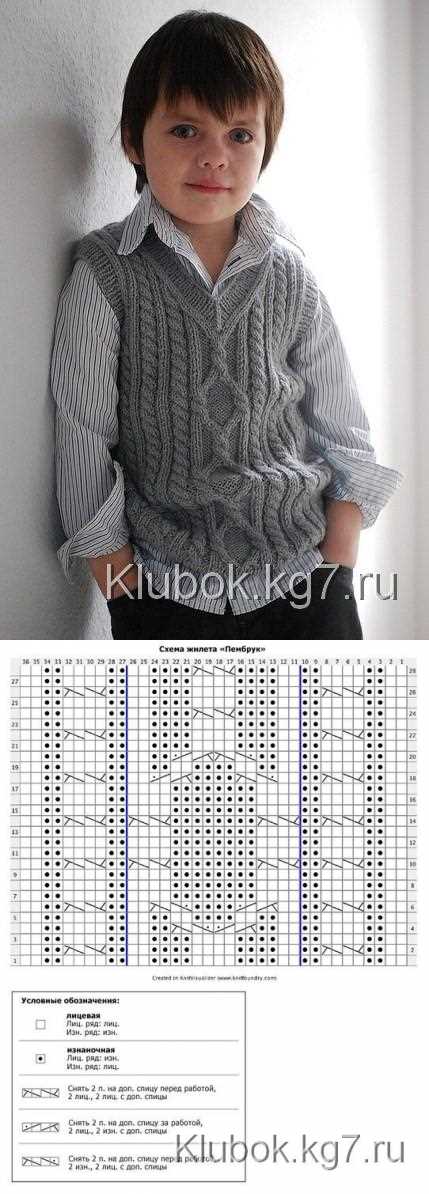 Beginner vest knitting pattern