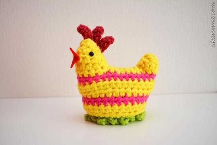 Chick and egg knitting pattern