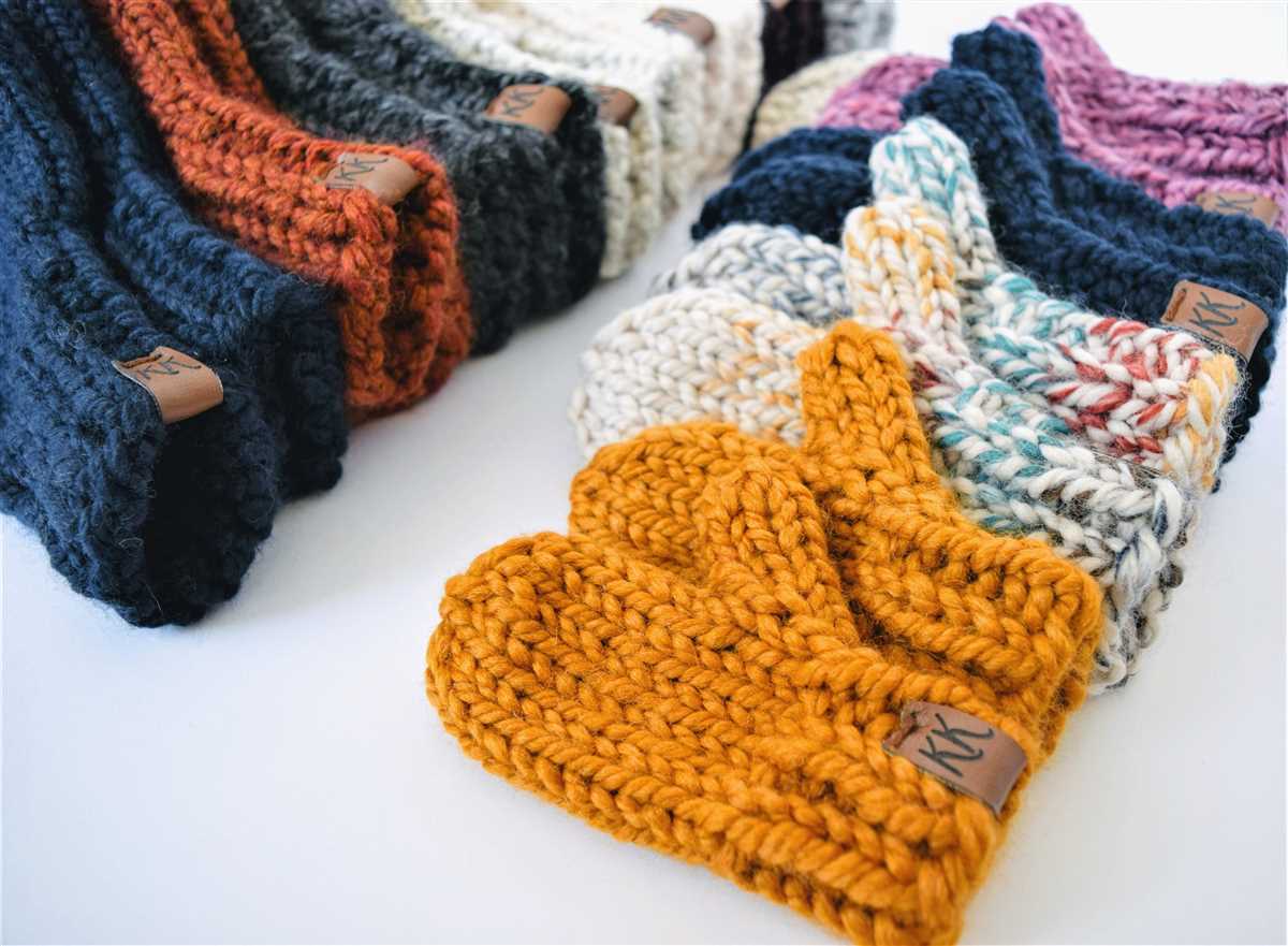 Basic knitted mitten pattern
