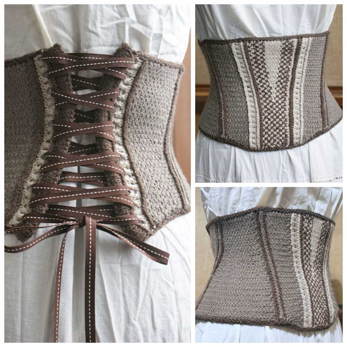 Corset knitting pattern