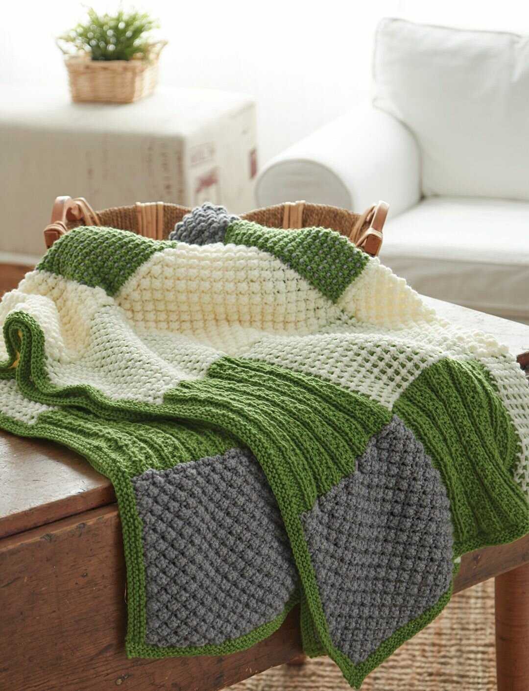 Duck blanket knitting pattern