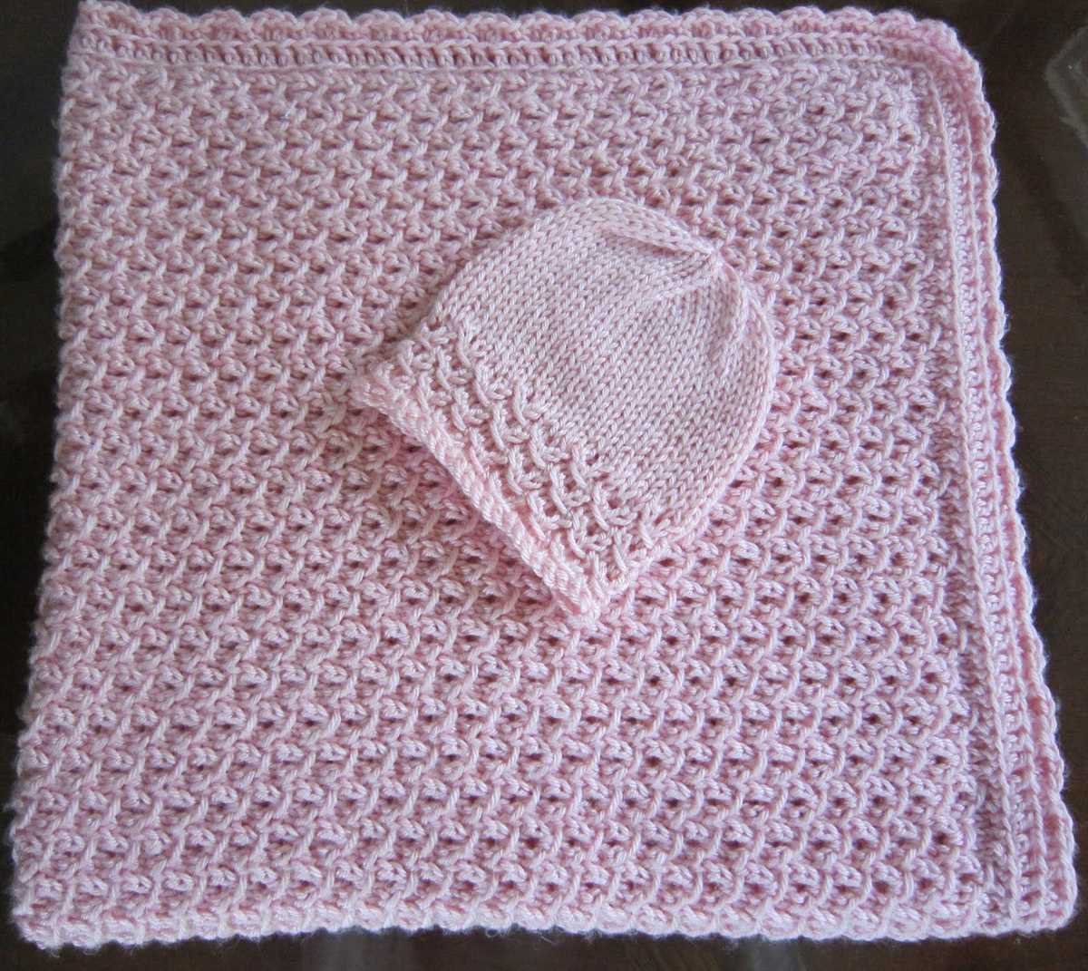 Free printable knitting patterns for baby blankets