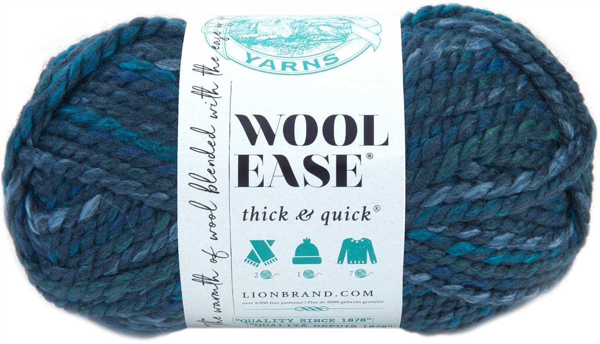 Wool-ease thick and quick blanket patterns knit