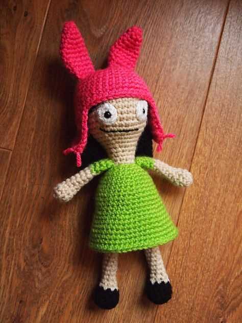 Louise belcher hat knitting pattern