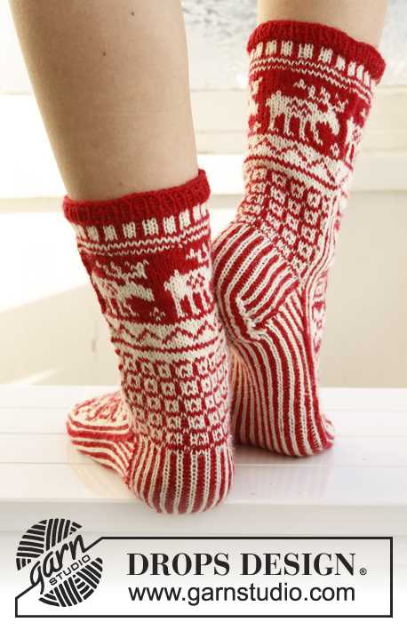 Knitted christmas sock patterns free