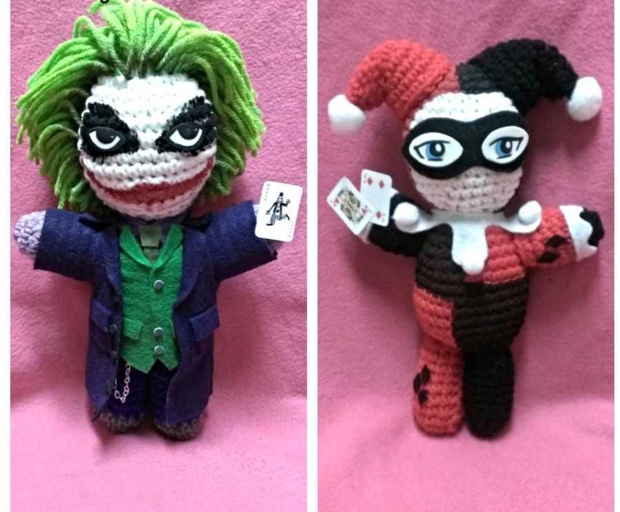Harley quinn knitting pattern