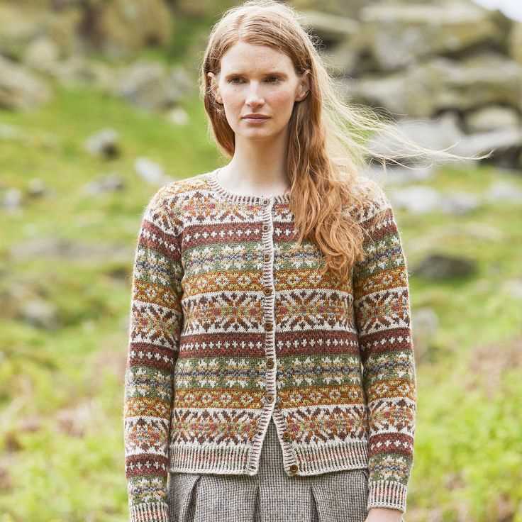 Fair isle dress knitting patterns