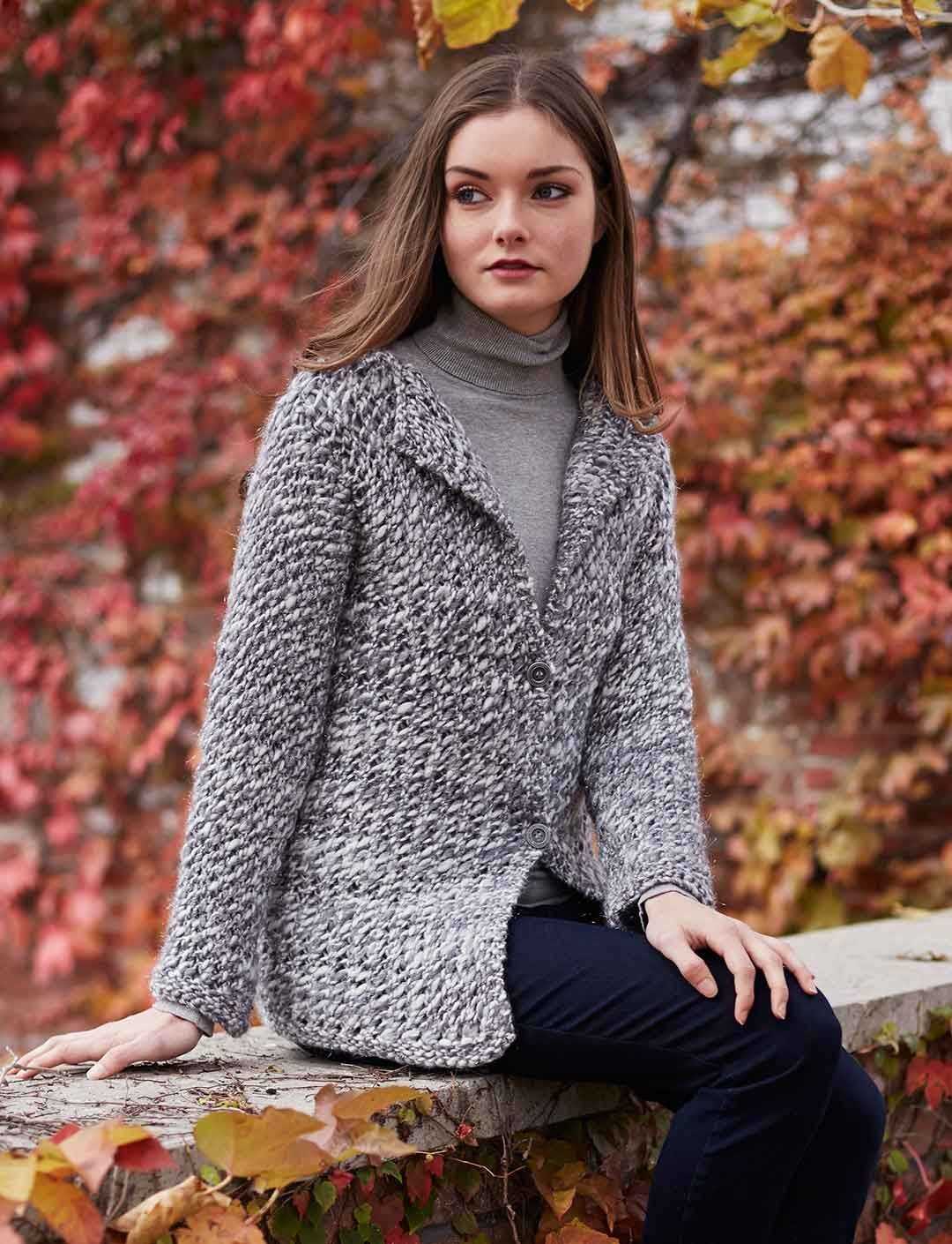 Knitted cardigan pattern free