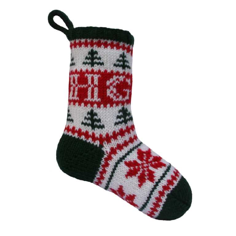 Create Your Own Festive Christmas Stocking with this Free Knitting Pattern Christmas stocking free knitting pattern