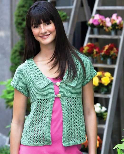Easy cardigan knitting pattern for beginners