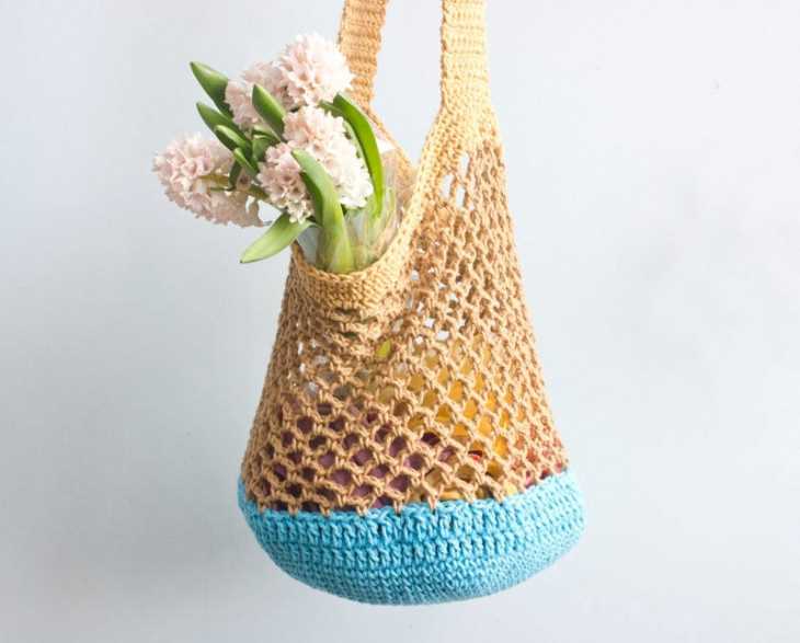 Produce bag knitting pattern
