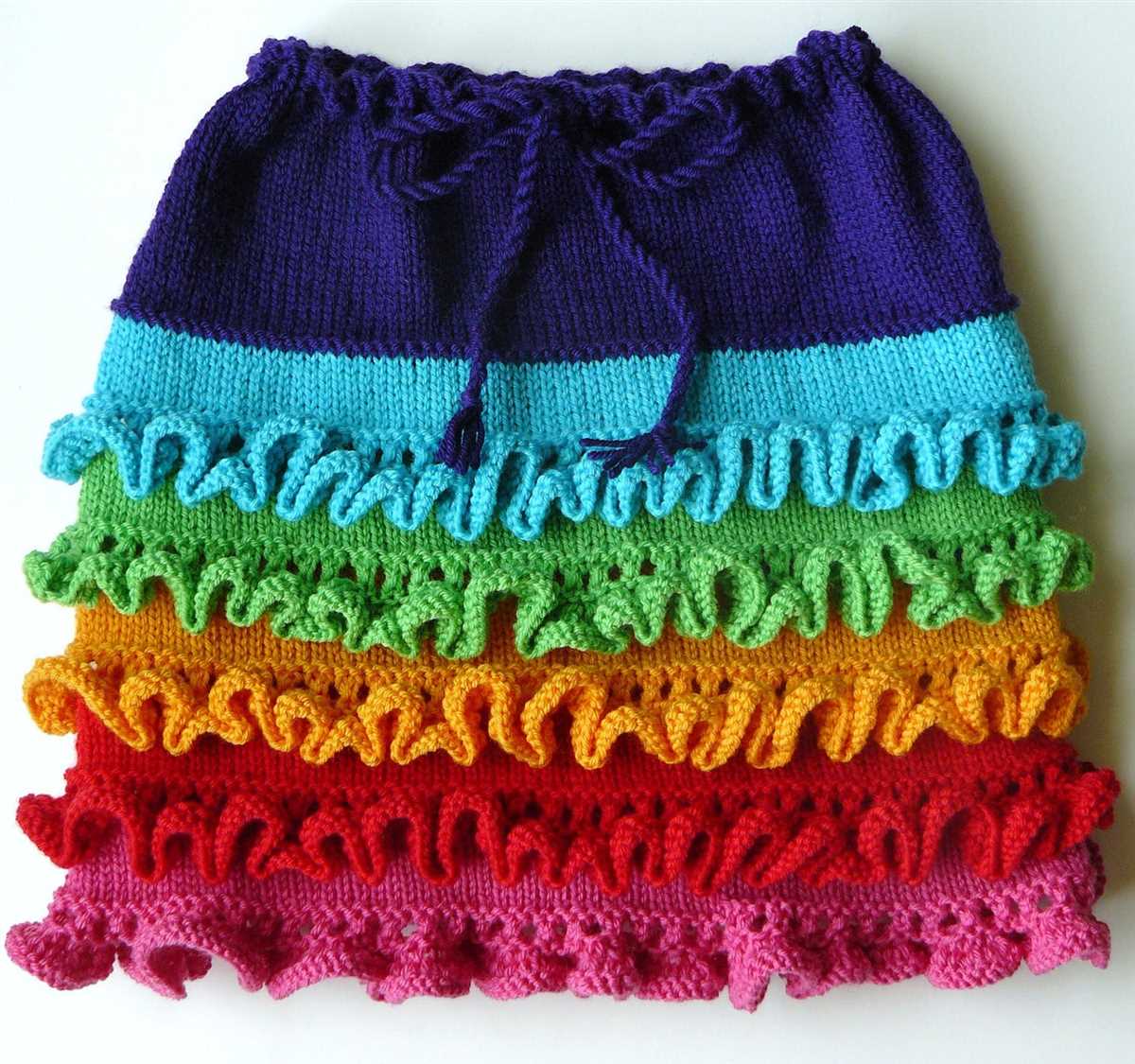 Easy knit skirt pattern