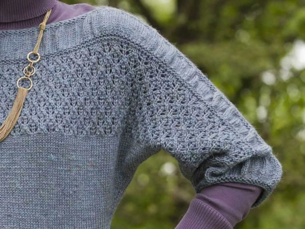 Quick sweater knitting pattern
