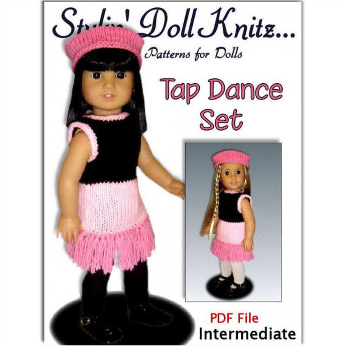 Free doll clothes knitting patterns for 18 inch dolls