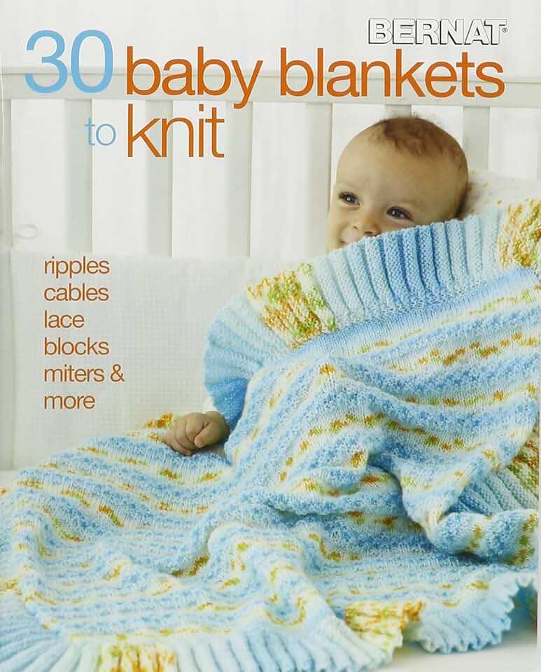 Easy knitting patterns for baby blankets