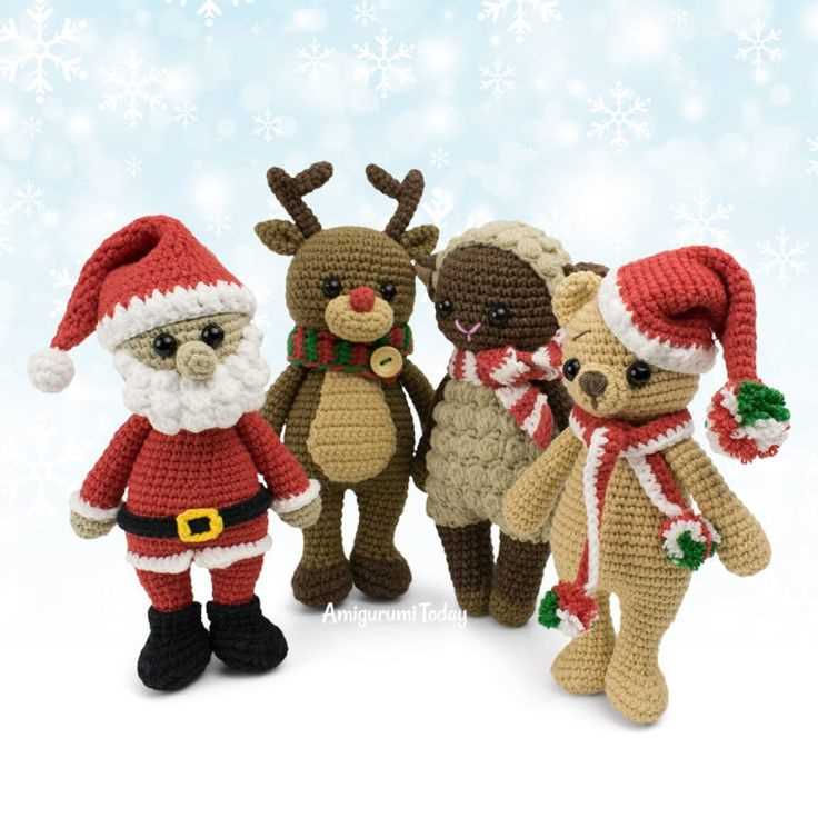 Free knitting patterns for christmas toys