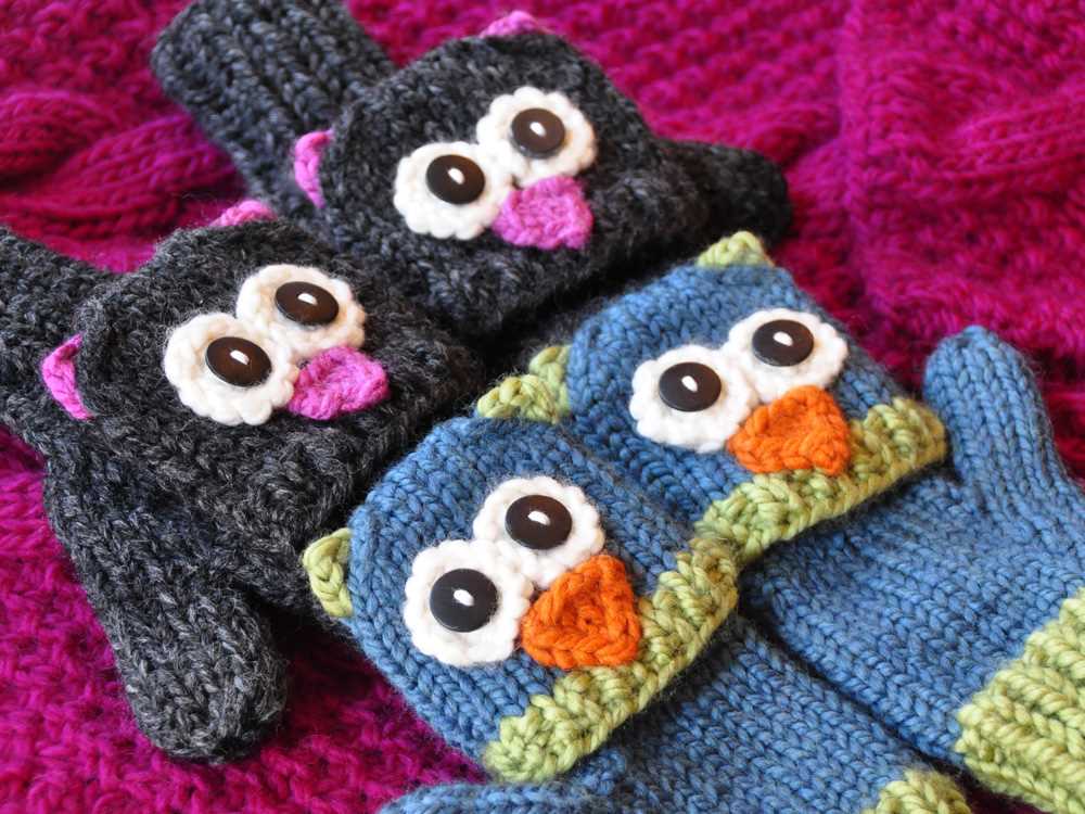 Bulky knit mitten pattern free