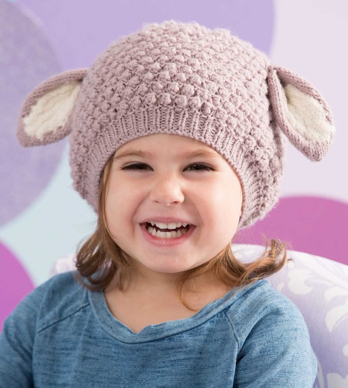 Childs bobble hat knitting pattern