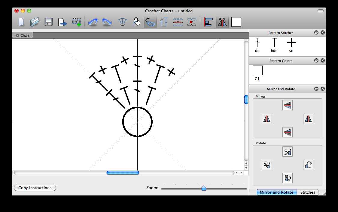 Knitting pattern creator software