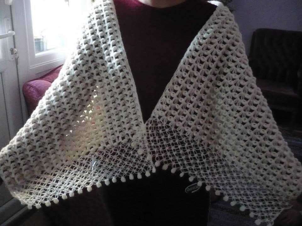 Knit wedding shawl pattern