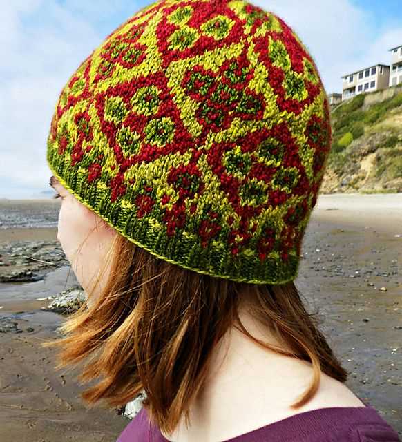 Creating a Circle - A Hat Knitting Pattern in the Round Knitting in the round hat pattern