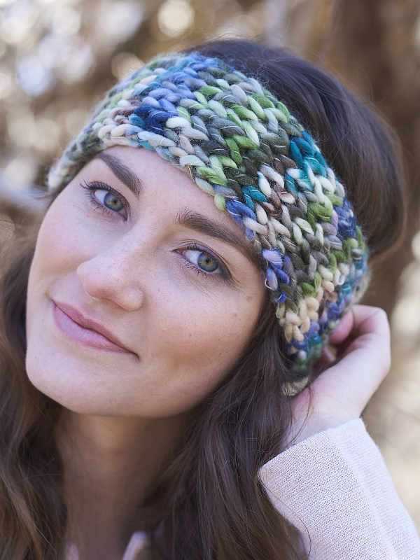 Norwegian headband knitting pattern