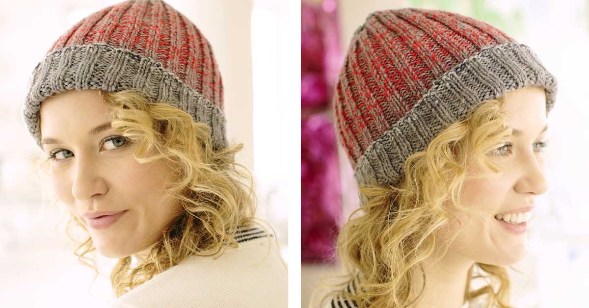 Free knitting patterns for hats in double knitting wool