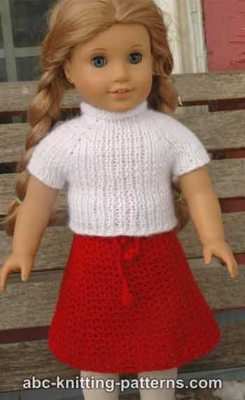 Easy knitting patterns for dolls clothes